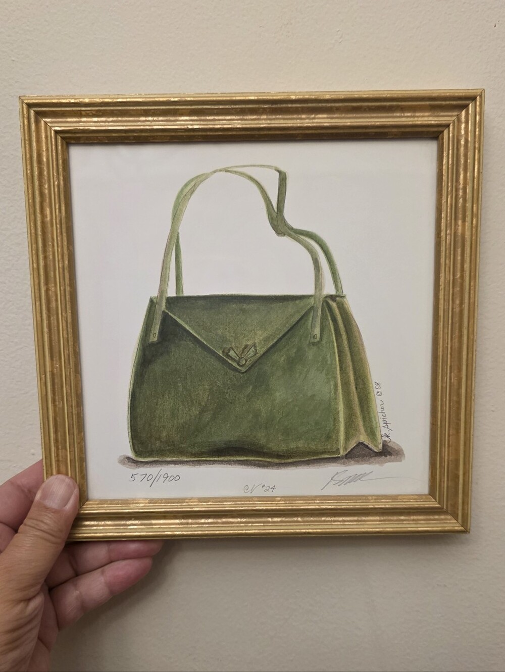 Vintage Kolene Spicher Signed Numbered Purse Prints | Set of 2 - Picture 4 of 11